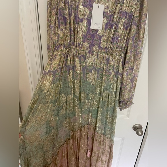 NWT HEMANT & NANDITA M maxi dress - Picture 5 of 8